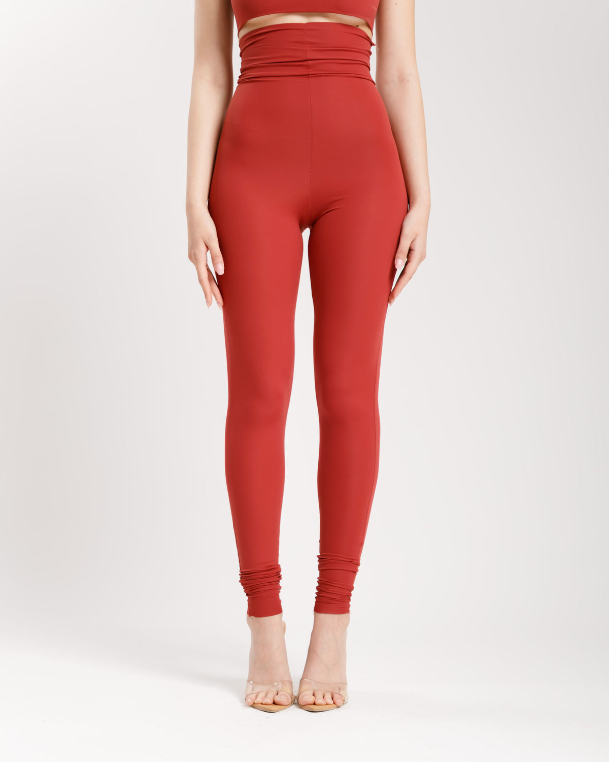 Leggings vita alta in lycra ALTHÉA - C204 slctT