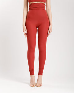 Leggings vita alta in lycra ALTHÉA - C204 slctT