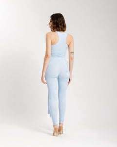 Top con incrocio in lycra ALTHÉA - C199 slcn