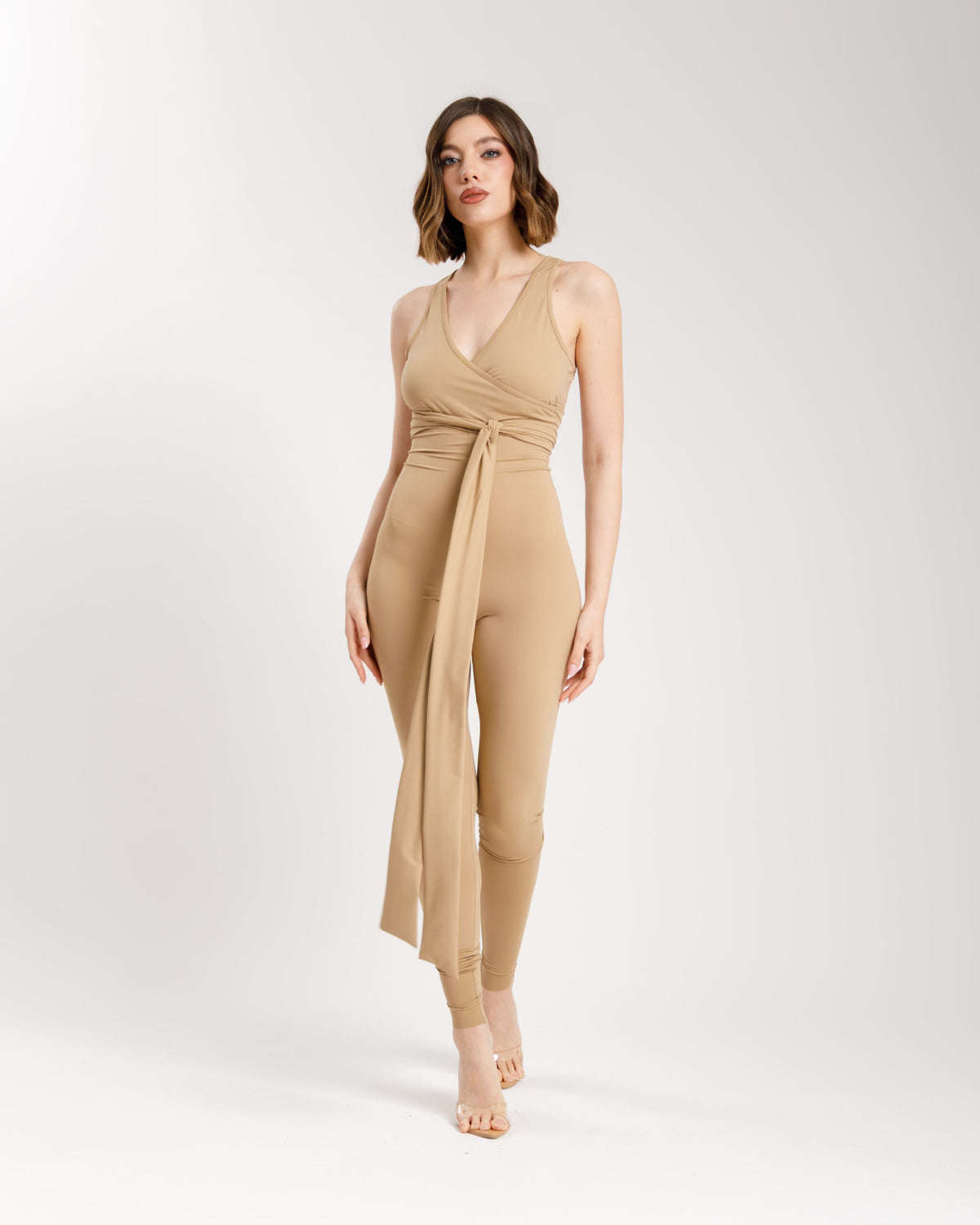 Leggings vita alta in lycra ALTHÉA - C204 slctT