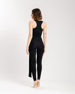 Top con incrocio in lycra ALTHÉA - C199 slcn