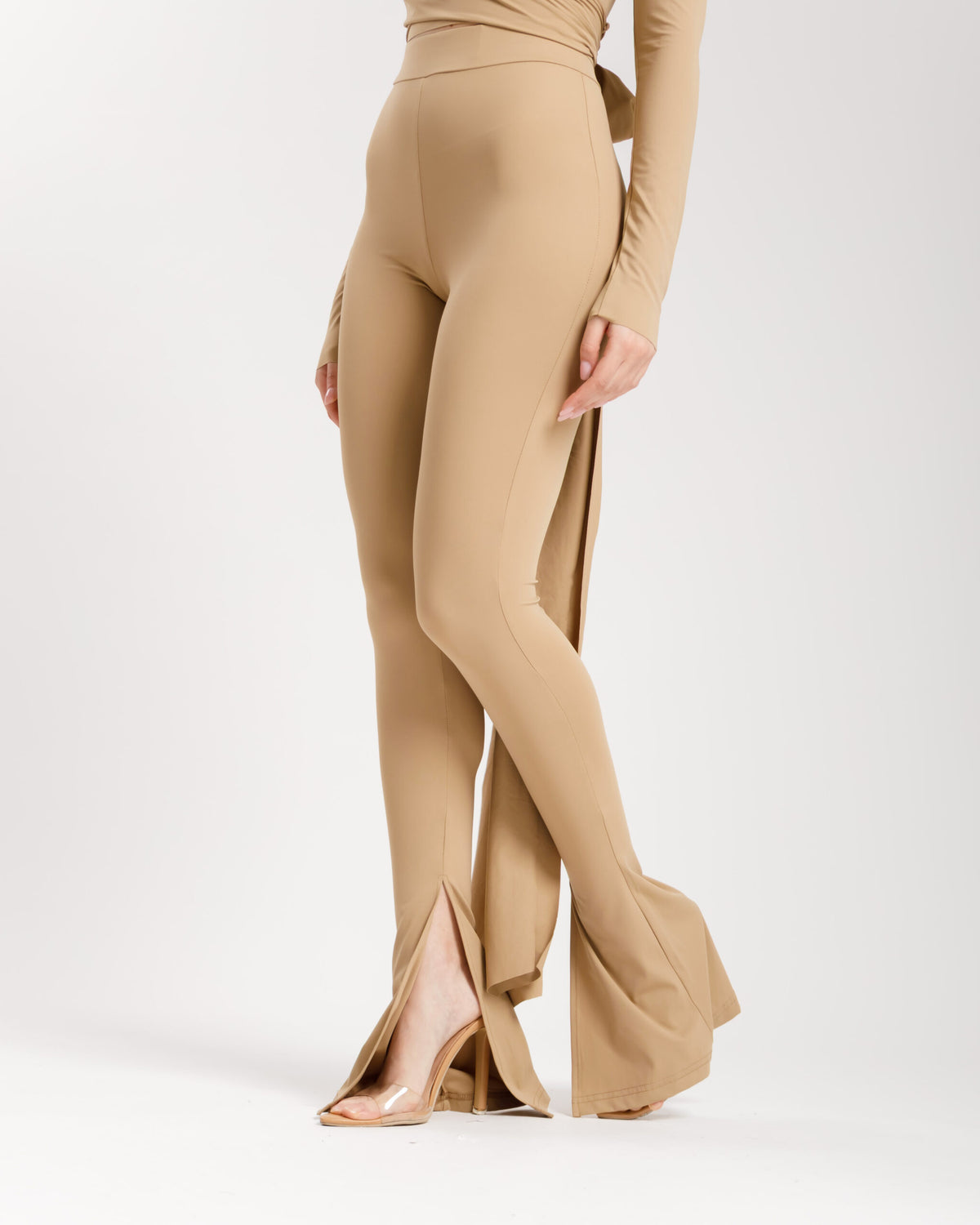 Leggings a zampa in lycra ALTHÉA - C195 SCLN