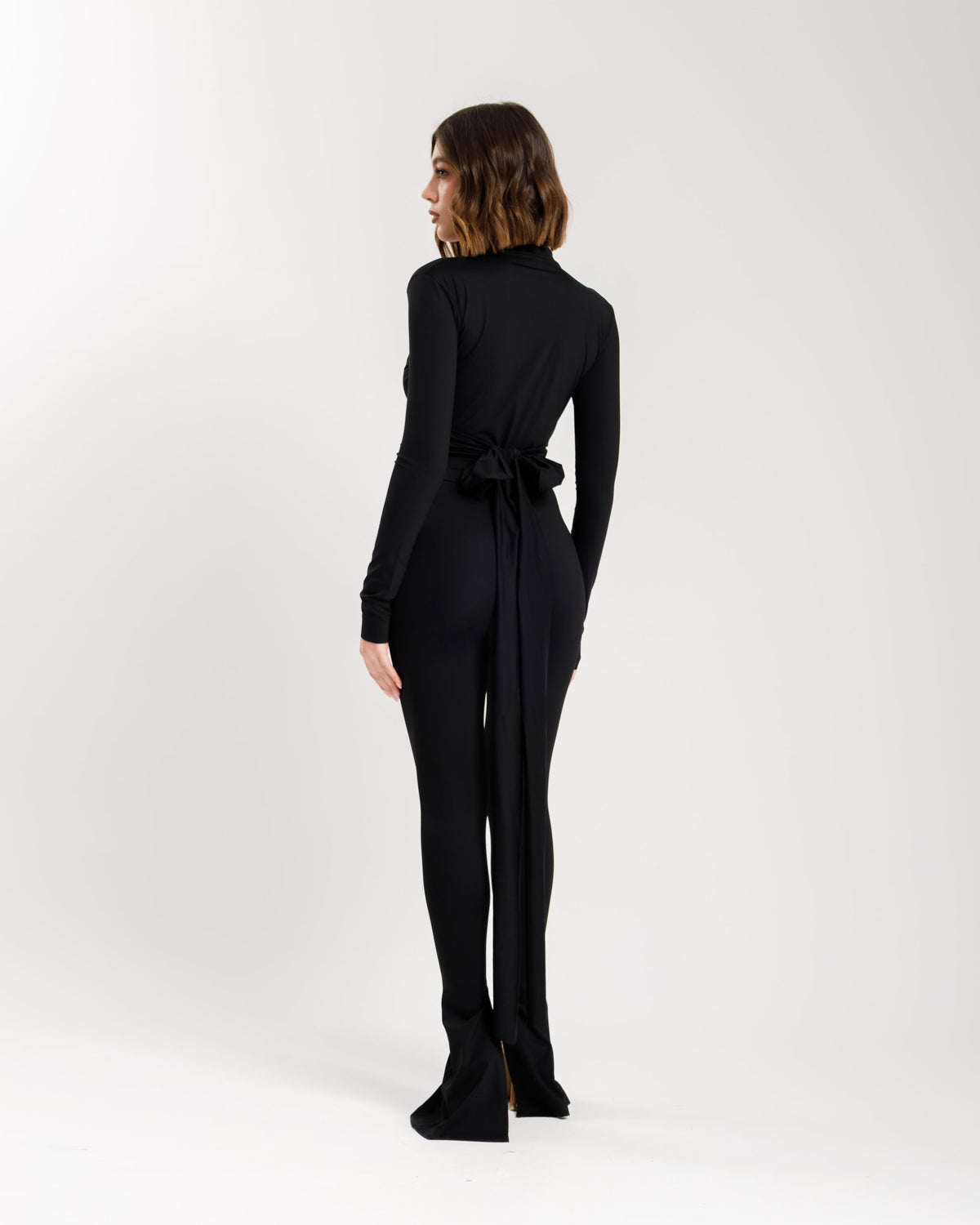 Leggings a zampa in lycra ALTHÉA - C195 SCLN