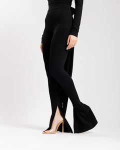 Leggings a zampa in lycra ALTHÉA - C195 SCLN