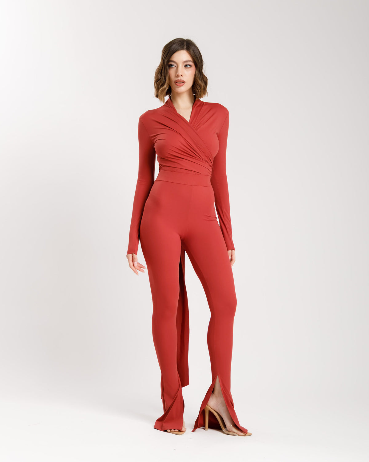 Leggings a zampa in lycra ALTHÉA - C195 SCLN