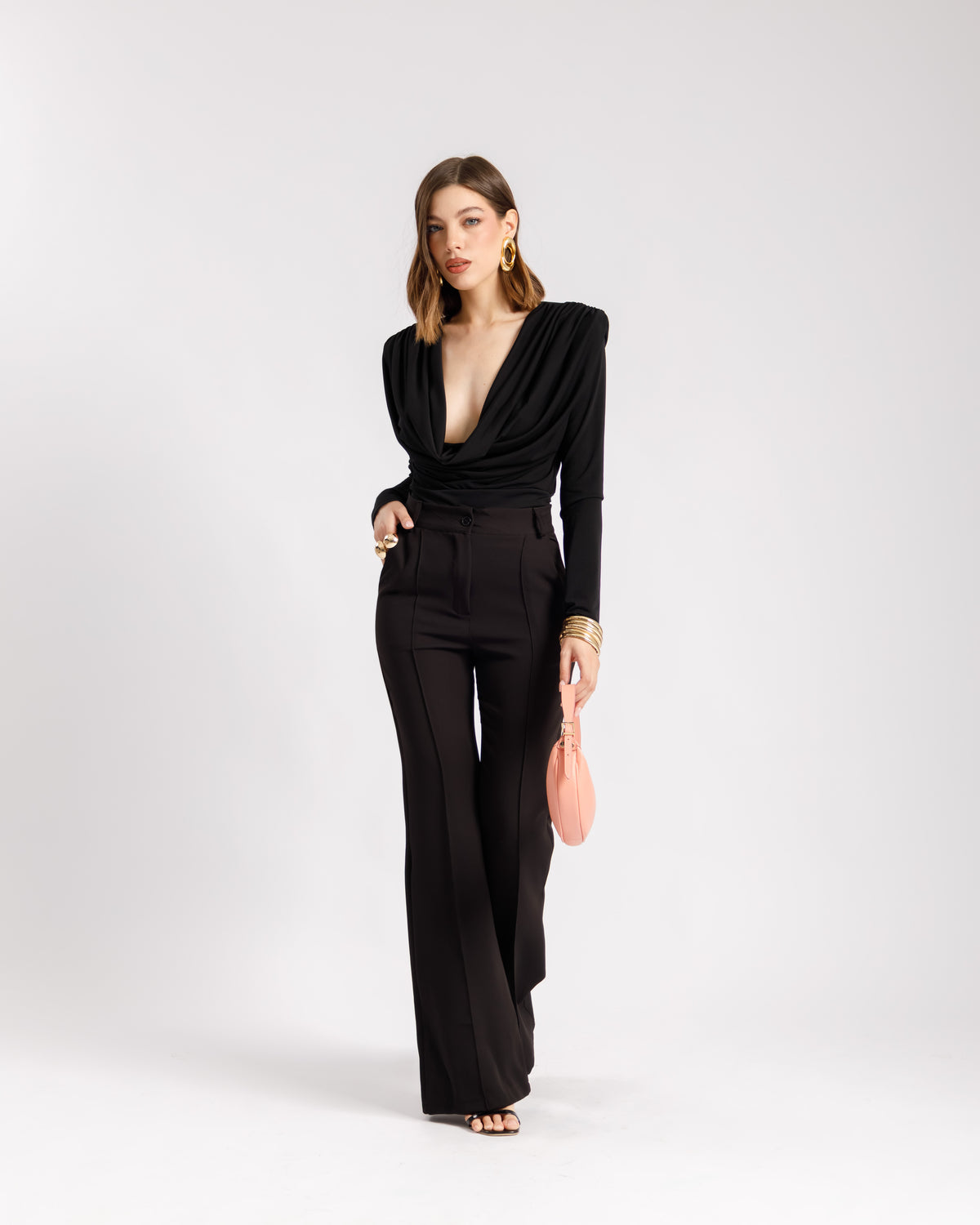 Coord-set con top morbido - 9960