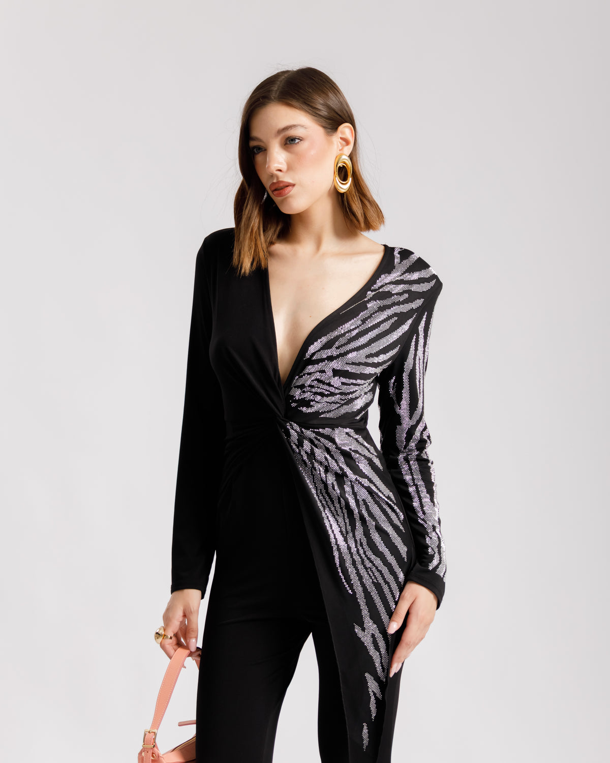 Jumpsuit con strass - 21698