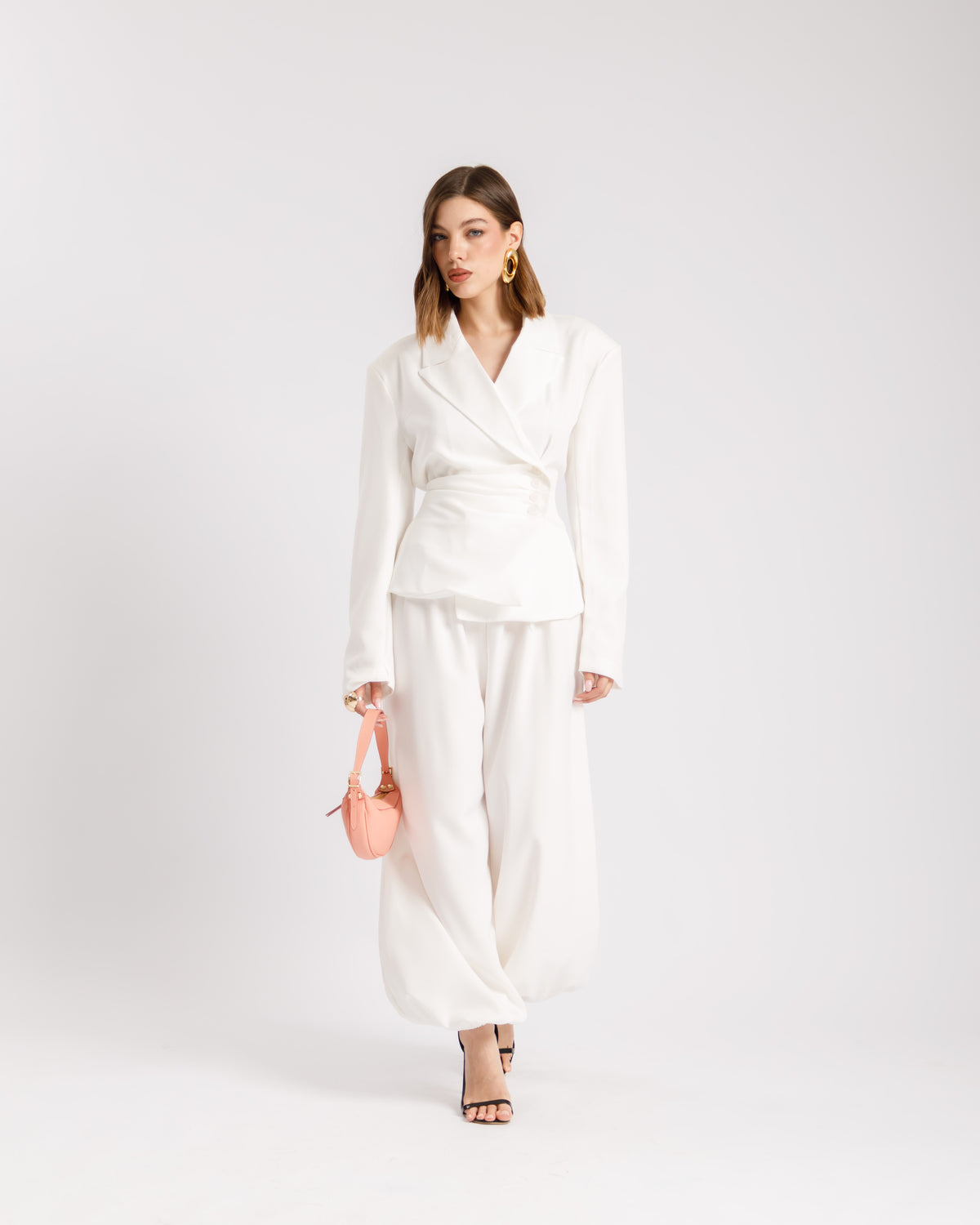 Tailleur ballon bianco -  85455