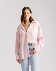 Camicia con inserti in pizzo - 60872