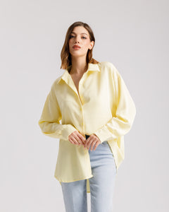 Camicia con inserti in pizzo - 60872