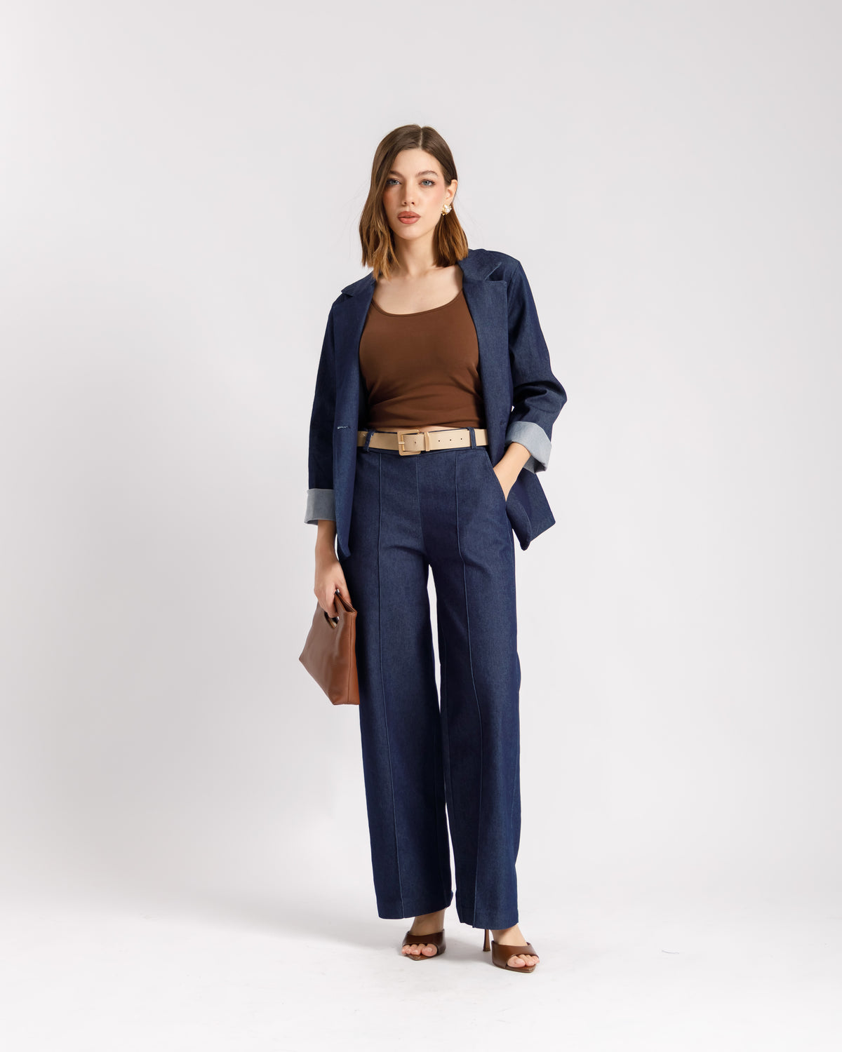 Tailleur leggero in denim - 8173