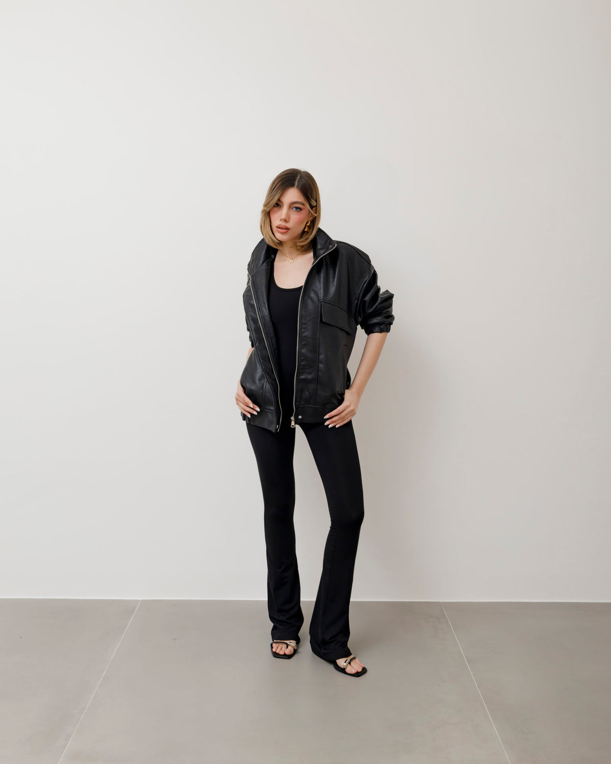 Jumpsuit in lycra a zampa - 6677 slcT