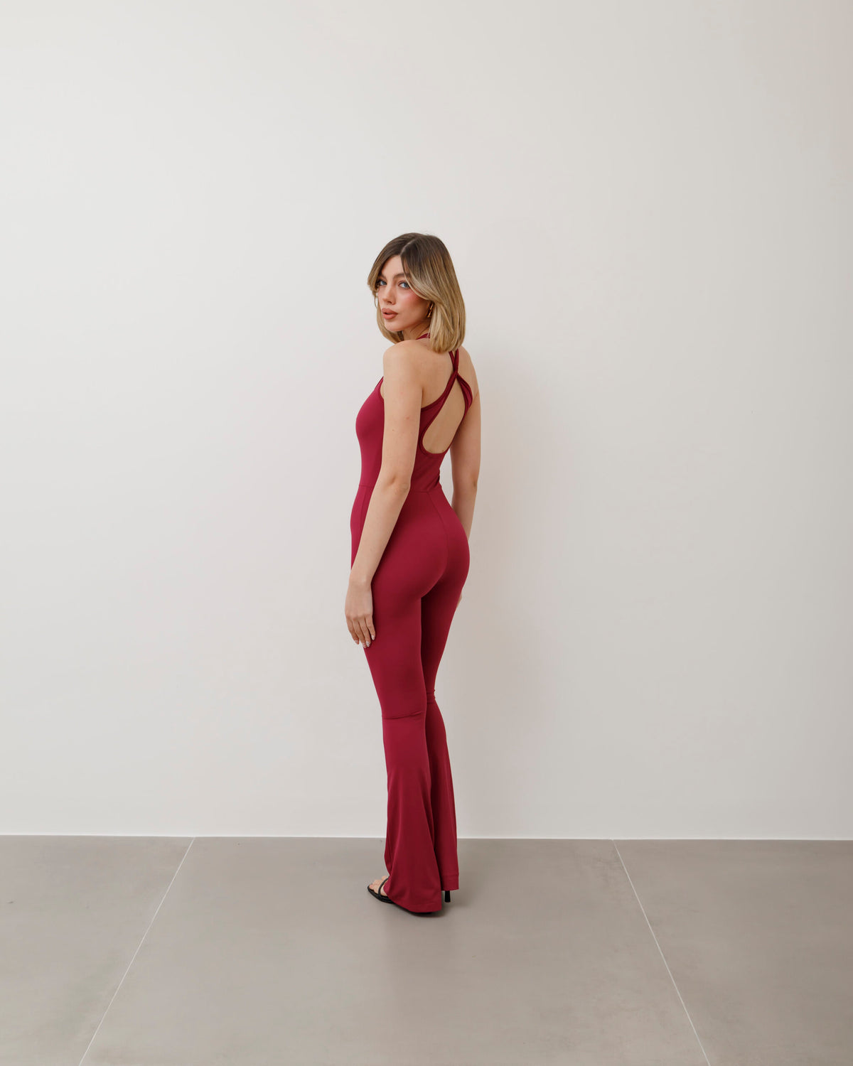 Jumpsuit in lycra a zampa - 6677 slcT