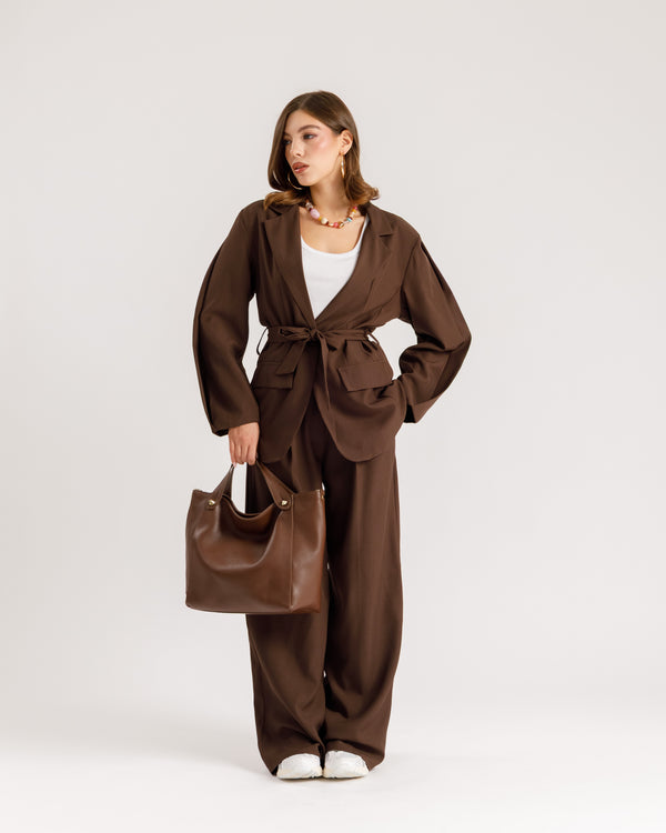 Tailleur con cintura - AL1802
