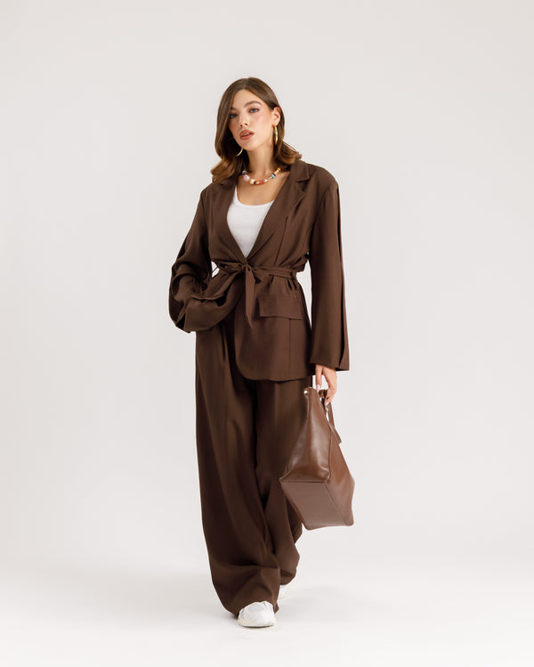 Tailleur con cintura - AL1802