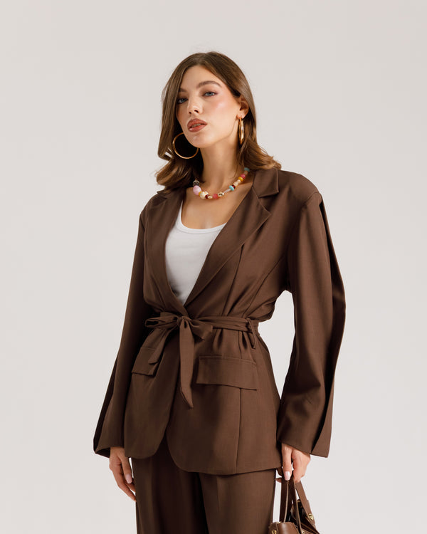 Tailleur con cintura - AL1802