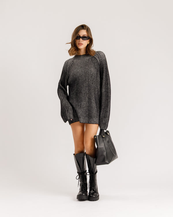Maglione knit a coste - 2625