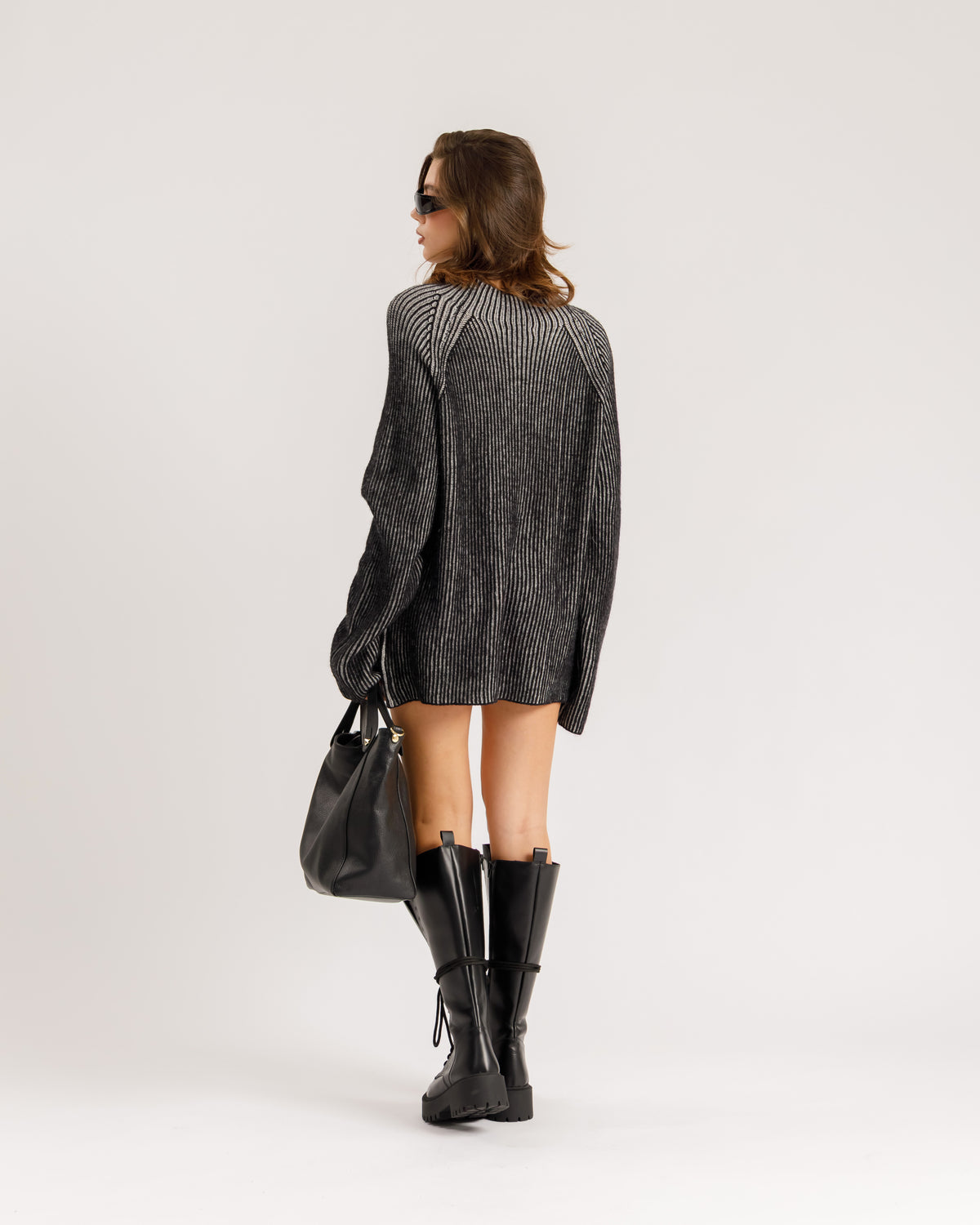 Maglione knit a coste - 2625