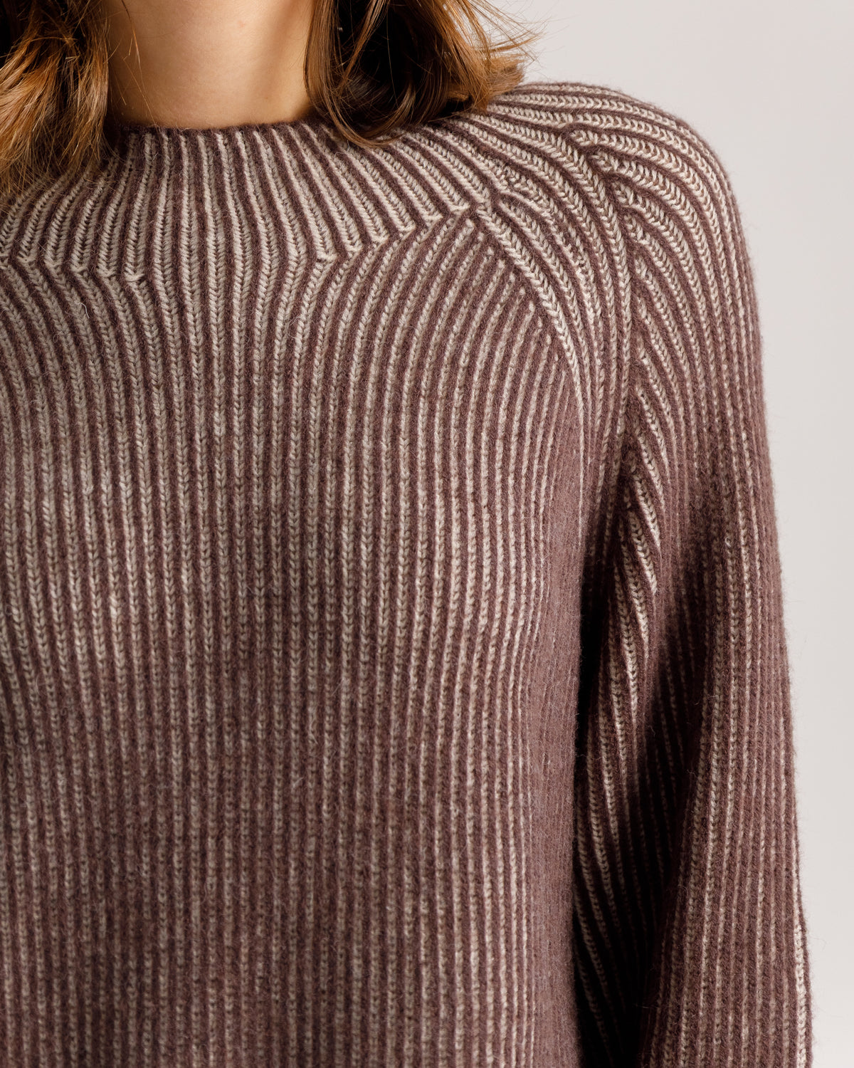 Maglione knit a coste - 2625