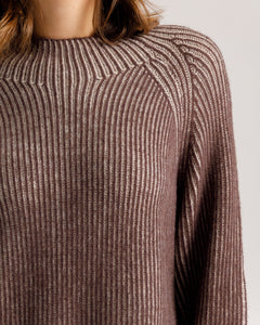 Maglione knit a coste - 2625