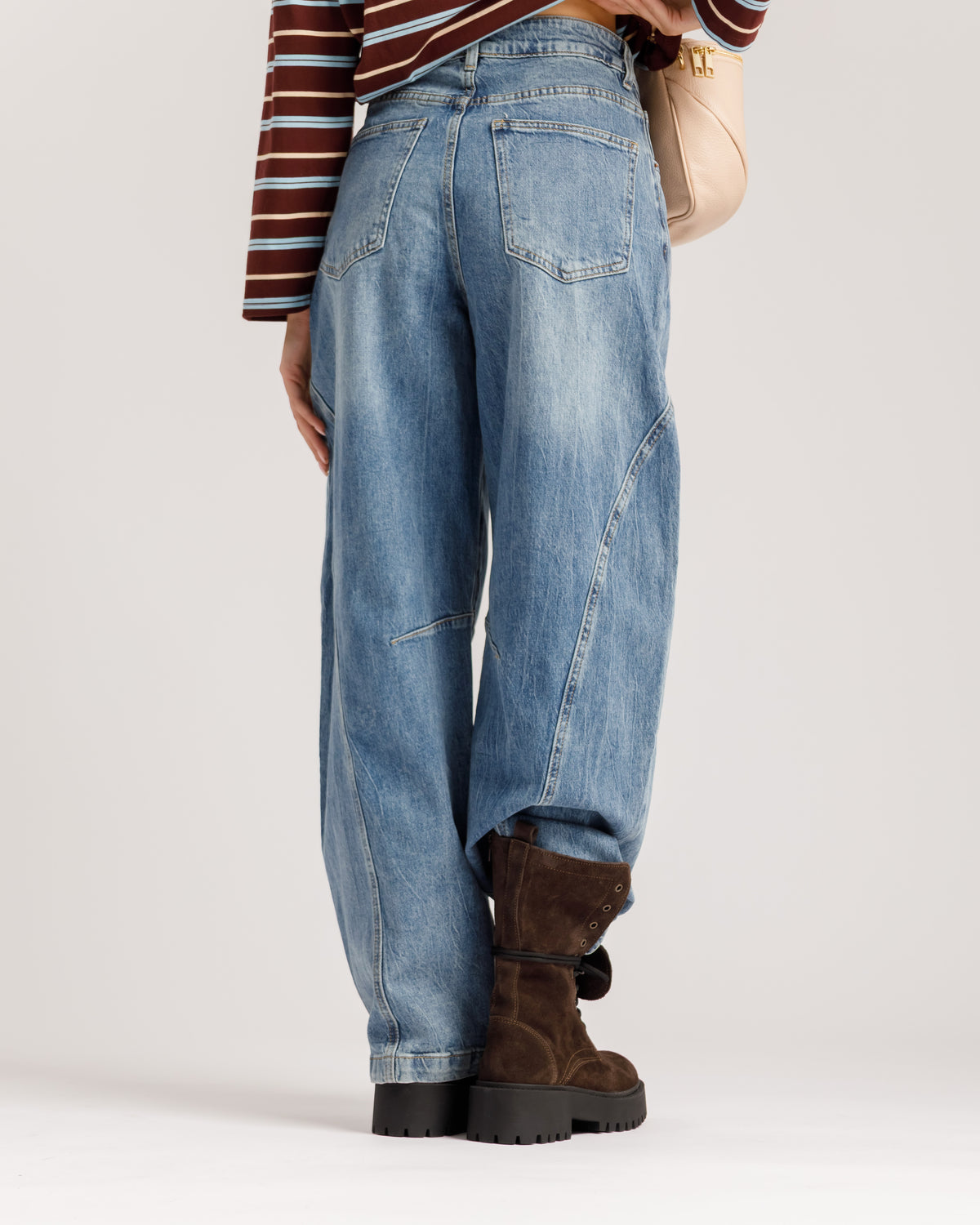 Jeans wide ballon - 9625