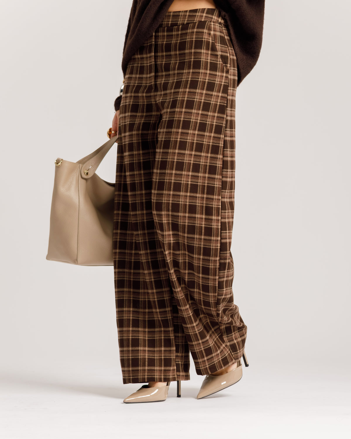Pantaloni a quadri - 9822