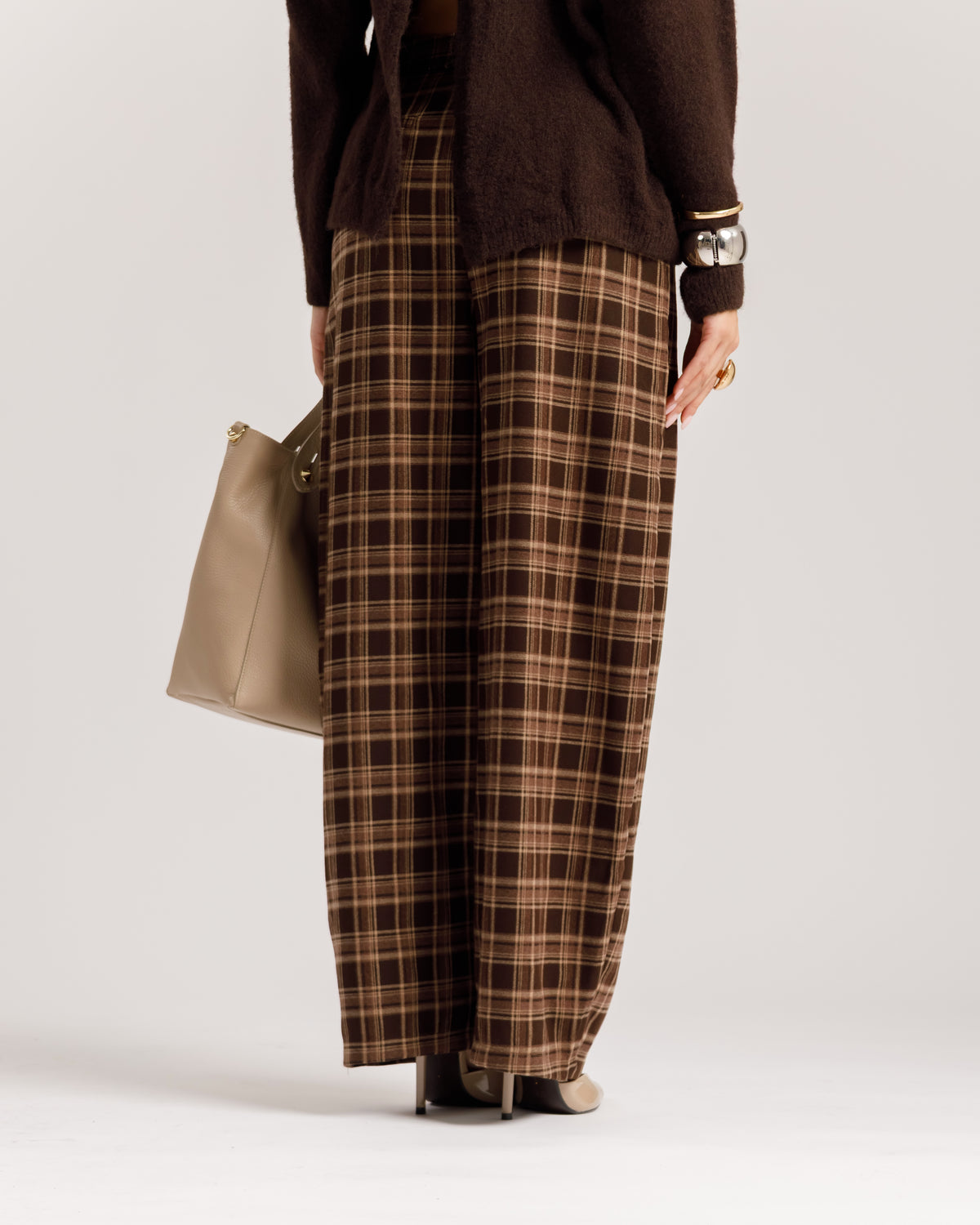 Pantaloni a quadri - 9822