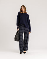 Pantaloni a quadri - 9822