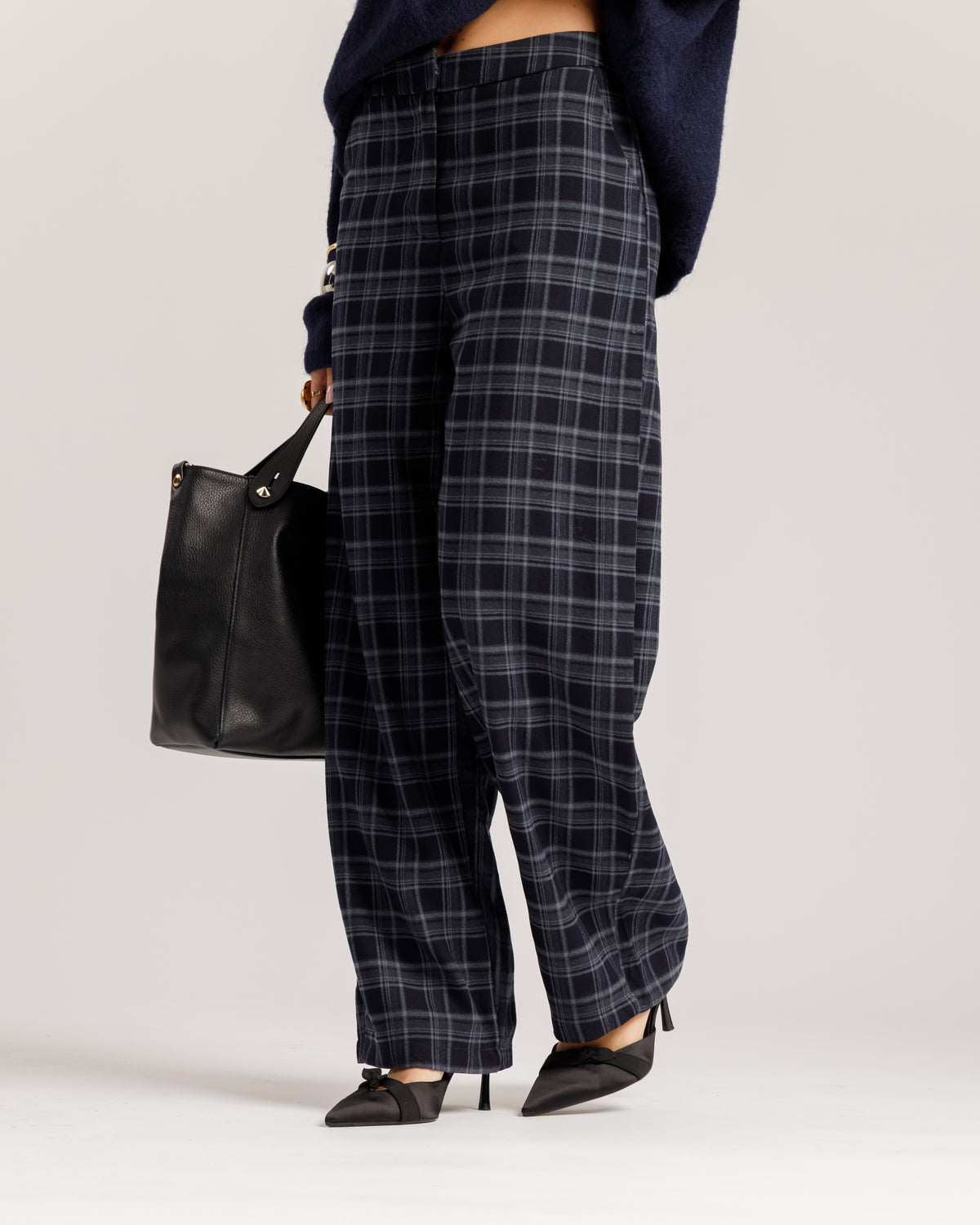 Pantaloni a quadri - 9822
