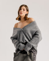 Maglione con scollo - 2609