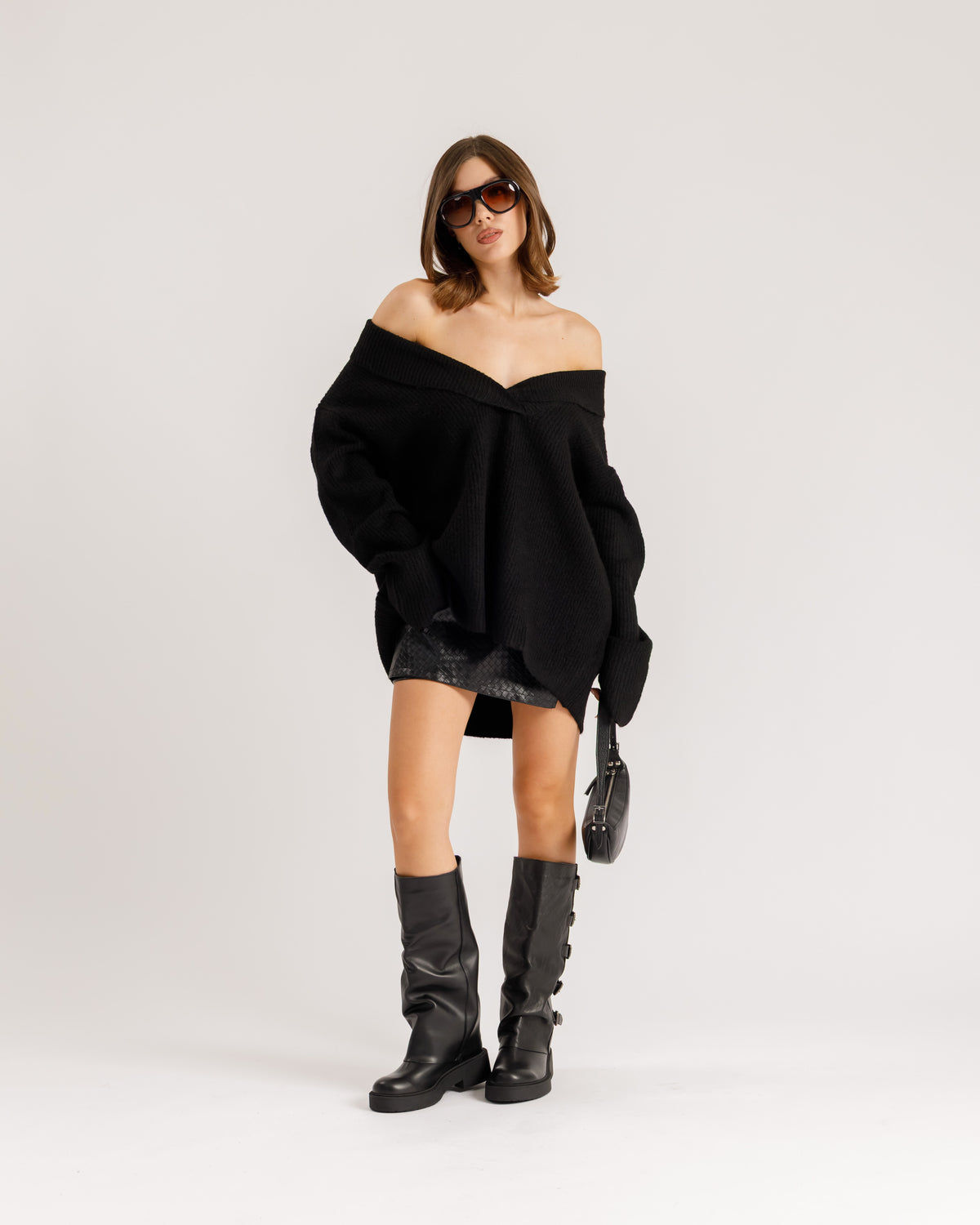 Maglione con scollo - 2609