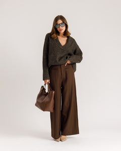 Maglione con scollo - 2609