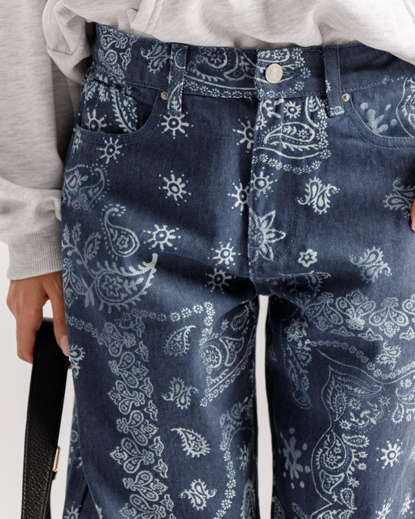Jeans ballon bandana BLU - 9094