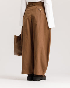 Pantaloni ampi in cotone - 9057