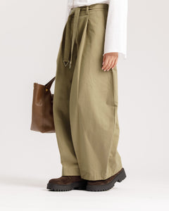 Pantaloni ampi in cotone - 9057