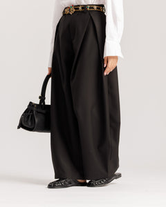 Pantaloni ampi con pinces - CHY9078
