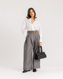 Pantaloni ampi con pinces - CHY9078