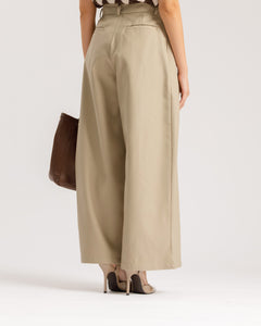 Pantaloni ampi con pinces - CHY9078