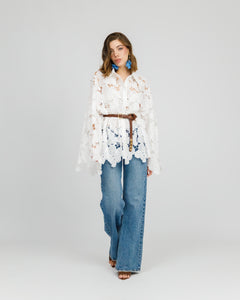 Camicia in pizzo - H16176
