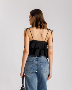 Top con volant - 23612