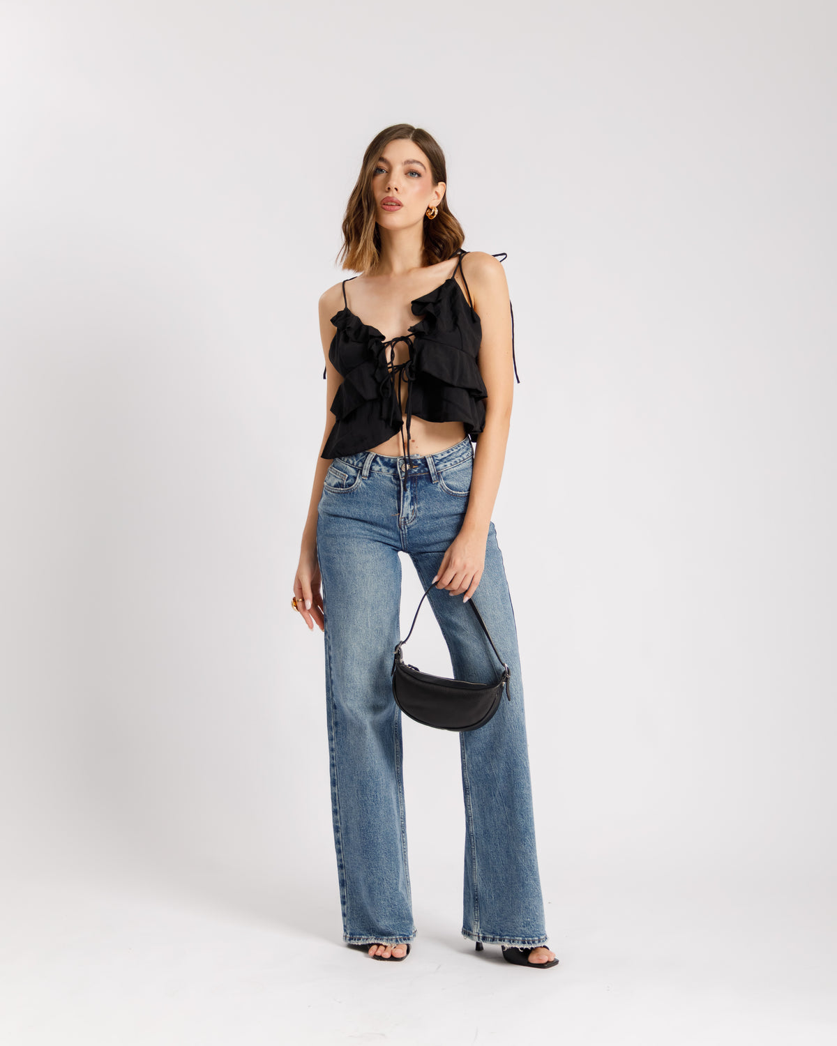 Top con volant - 23612