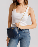 Borsa baby isabella BLU oro - LIMITED EDITION