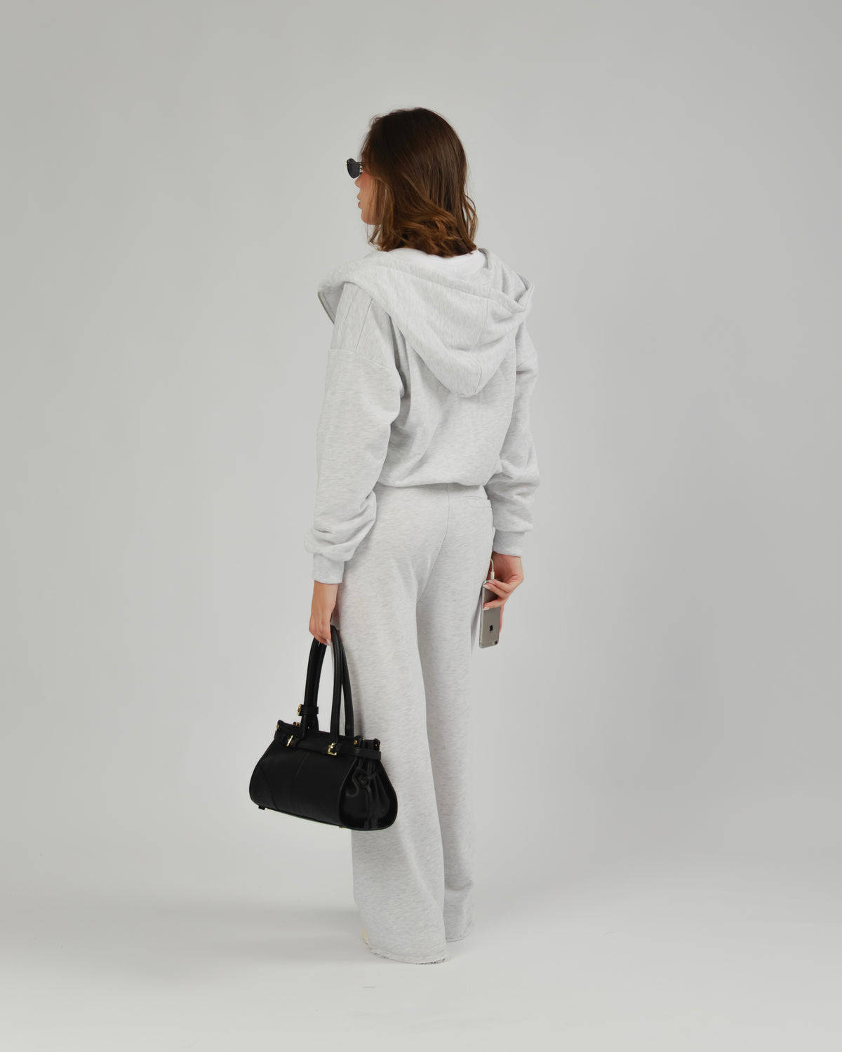 Pantaloni jogger palazzo Althèa - C219