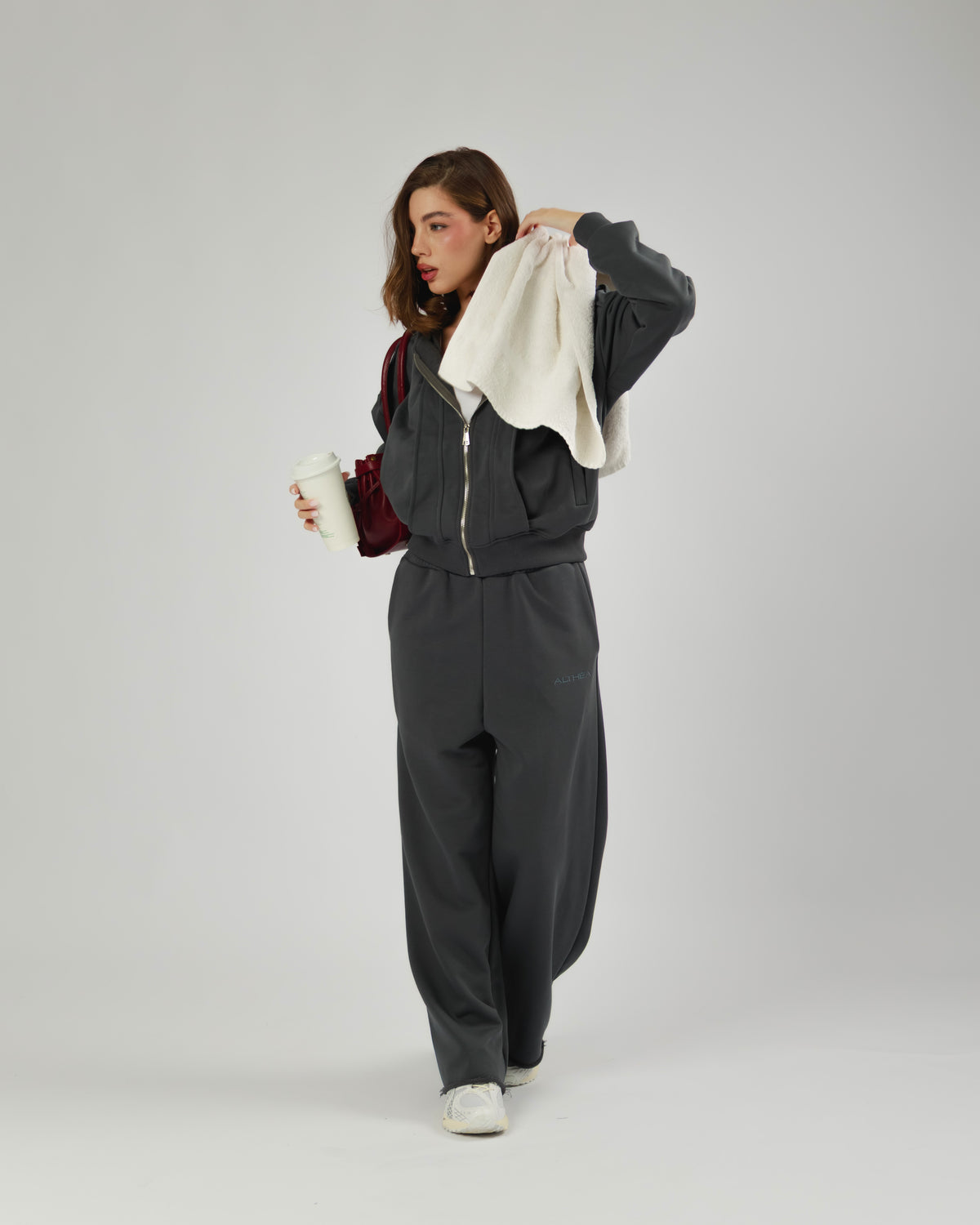 Pantaloni jogger palazzo Althèa - C219