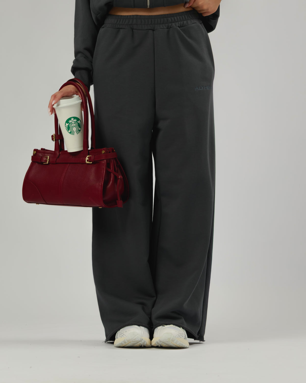 Pantaloni jogger palazzo Althèa - C219