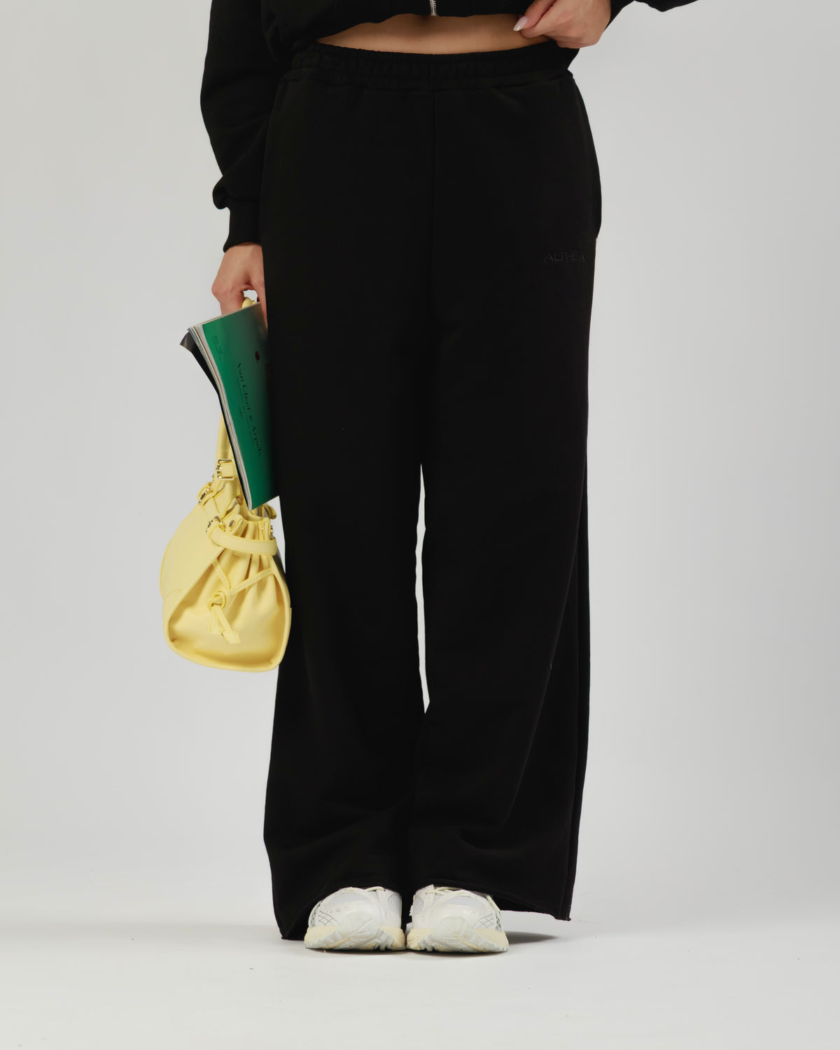 Pantaloni jogger palazzo Althèa - C219