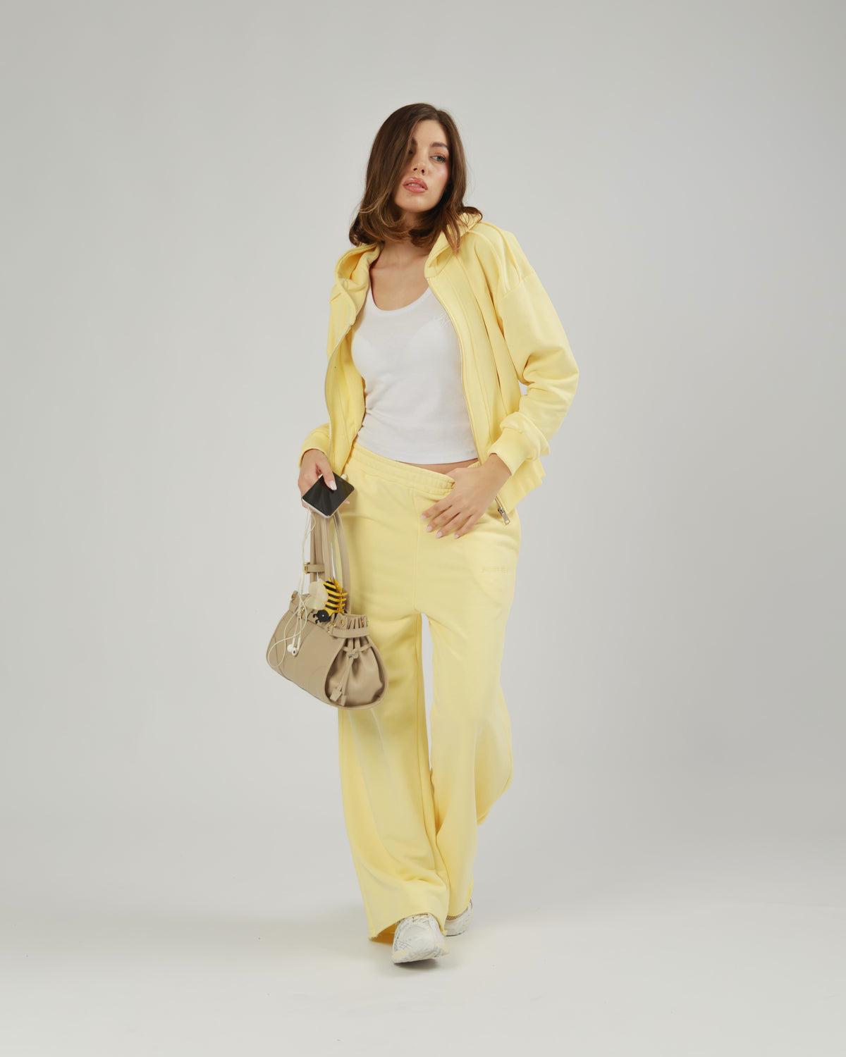 Pantaloni jogger palazzo Althèa - C219