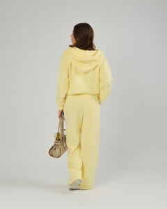 Felpa con zip e riprese Althèa - C139SLCG