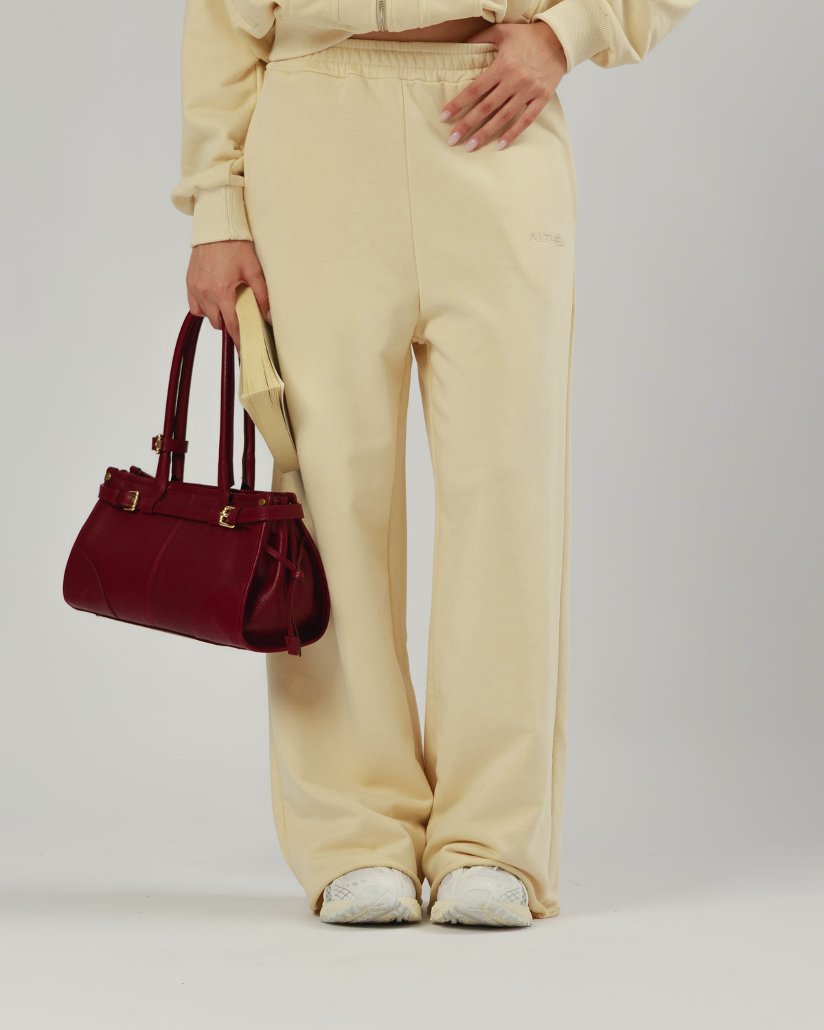 Pantaloni jogger palazzo Althèa - C219