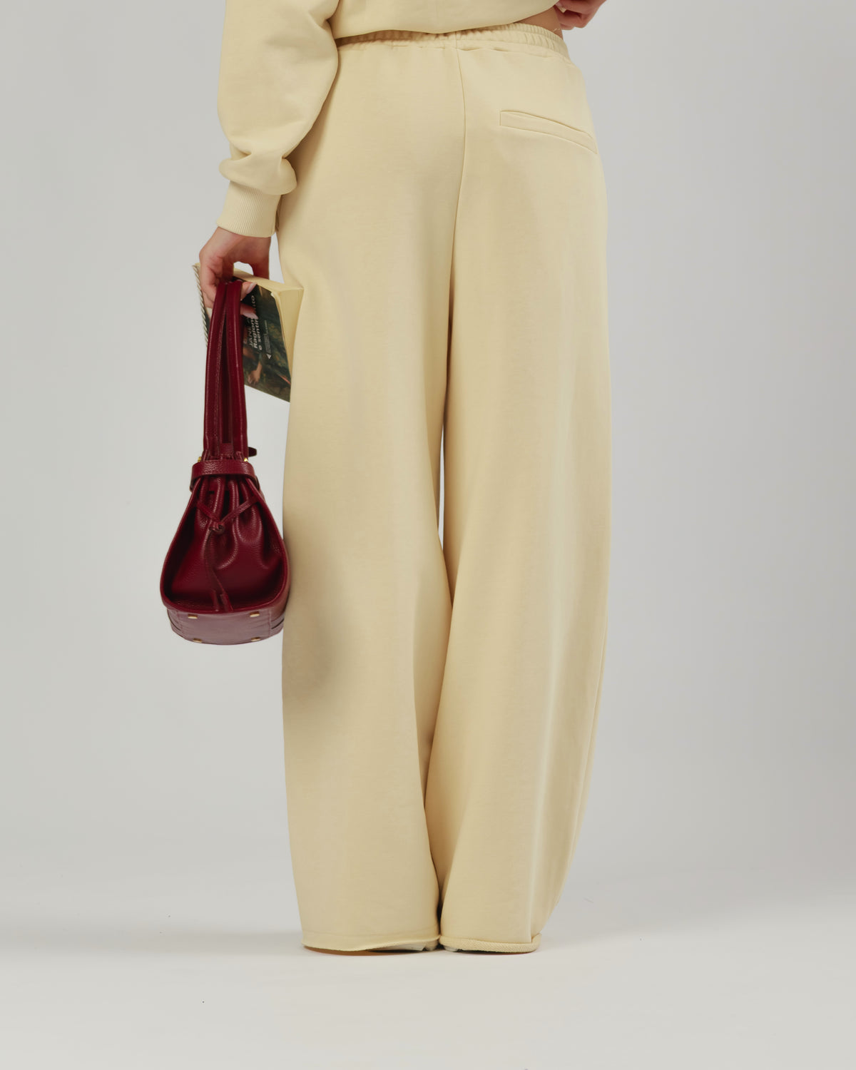 Pantaloni jogger palazzo Althèa - C219